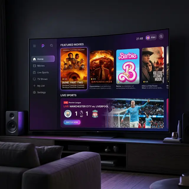 IPTV kaufen TV Interface