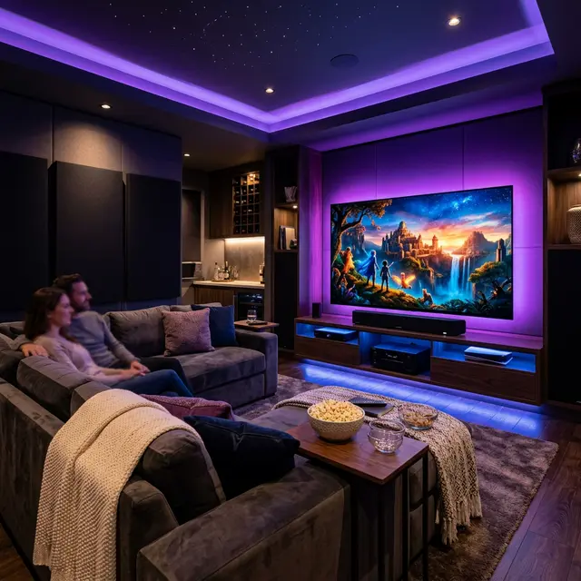 Home Cinema IPTV Experience