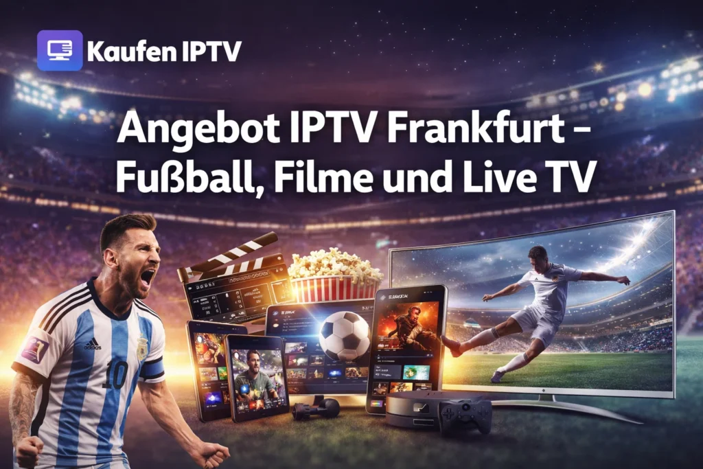 Angebot IPTV Frankfurt – Fußball, Filme und Live TV