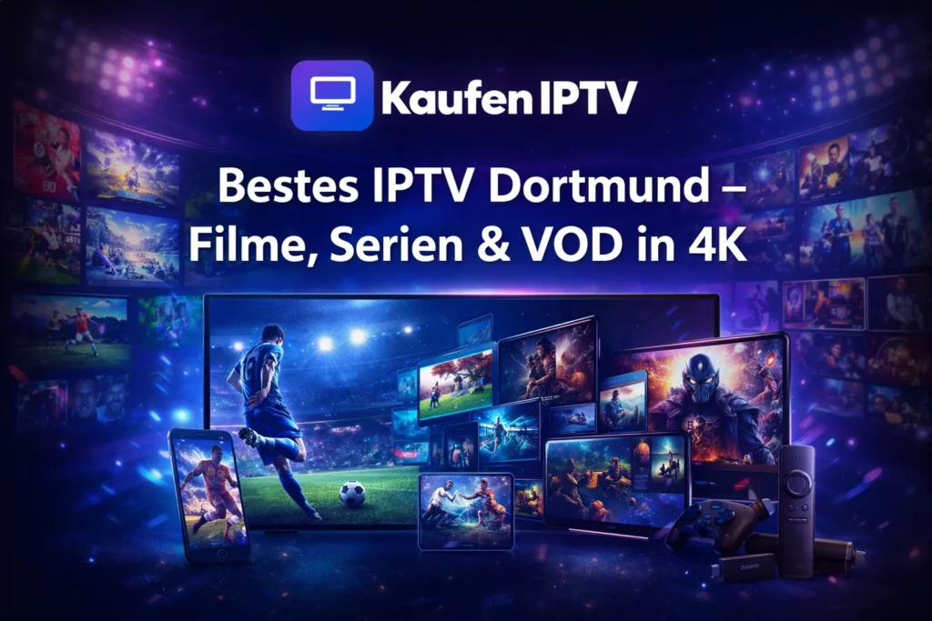 Bestes IPTV Dortmund – Filme, Serien & VOD in 4K 