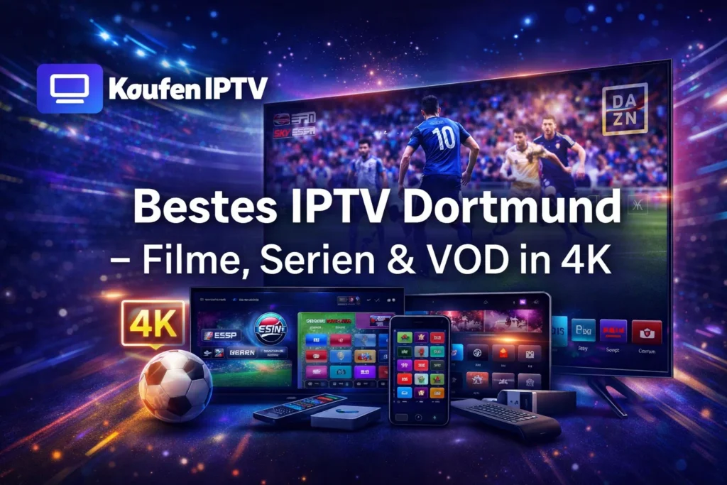 Bestes IPTV Dortmund – Filme, Serien & VOD in 4K