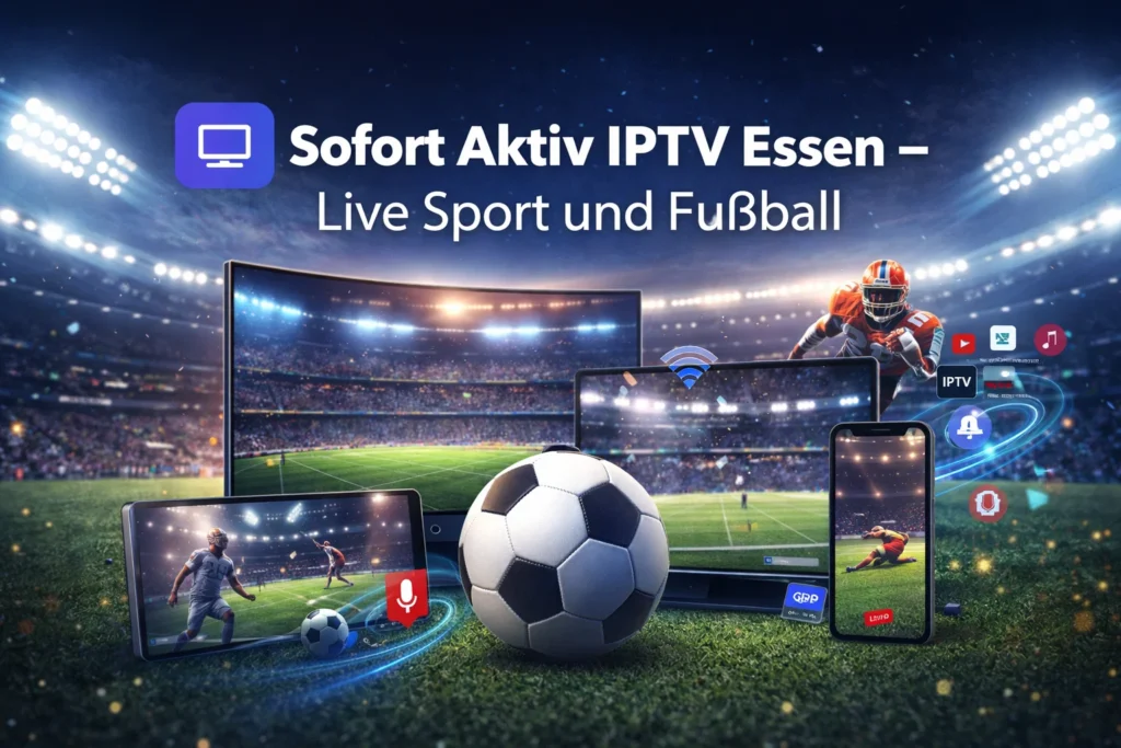 Sofort Aktiv IPTV Essen – Live Sport und Fußball 