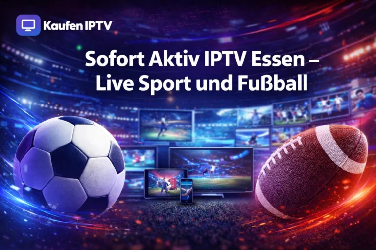 Sofort Aktiv IPTV Essen – Live Sport und Fußball