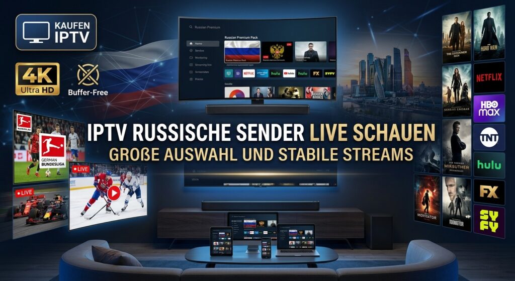IPTV Russische Sender live schauen große Auswahl und stabile Streams