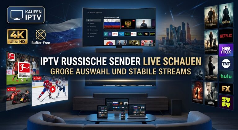 IPTV Russische Sender live schauen große Auswahl und stabile Streams